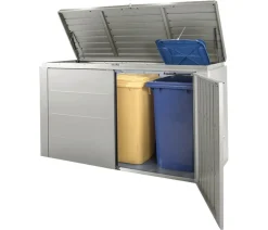 biohort Gartenschränke & Minigaragen - HighBoard 200, ca. B200/H127/T84 cm Quarzgrau