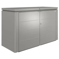 biohort Gartenschränke & Minigaragen - HighBoard 200, ca. B200/H127/T84 cm Quarzgrau