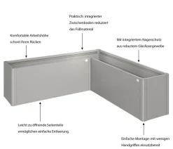 biohort Hochbeete & Frühbeete > Hochbeet Belvedere L200