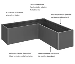 biohort Hochbeete & Frühbeete > Hochbeet Belvedere L150