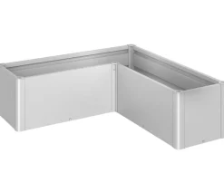 biohort Hochbeete & Frühbeete - Hochbeet Belvedere L150 Silber