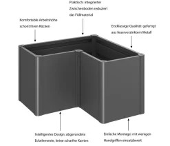 biohort Hochbeete & Frühbeete > Hochbeet Belvedere L100