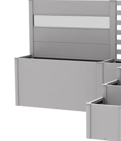 biohort Hochbeet DaVinci Version 2, ca. B250/H168/T201 cm Silber New
