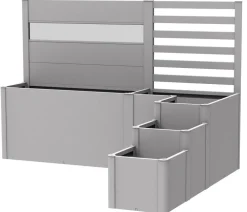 biohort Hochbeet DaVinci Version 2, ca. B250/H168/T201 cm Silber New