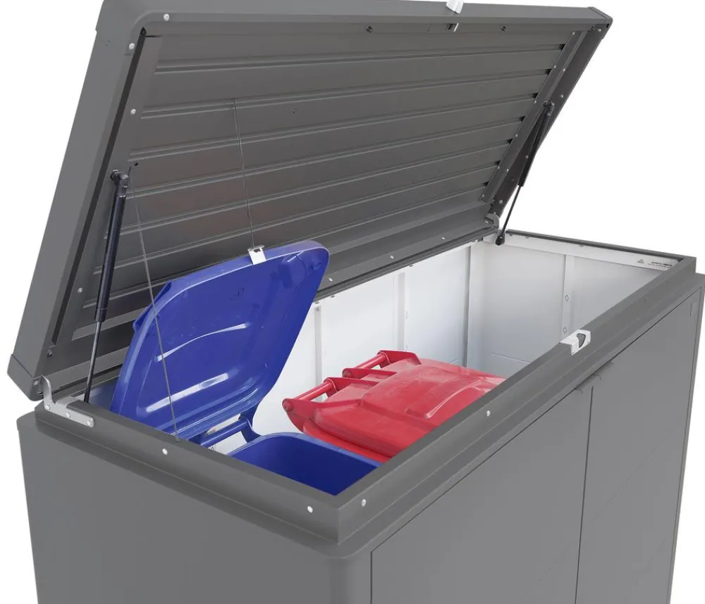 biohort Metallgerätebox HighBoard 160 Dunkelgrau Outlet