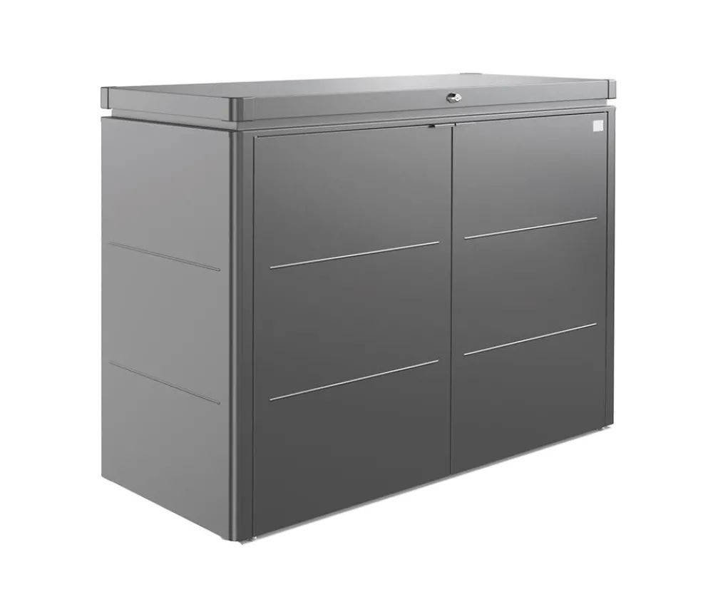 biohort Metallgerätebox HighBoard 160 Dunkelgrau Outlet