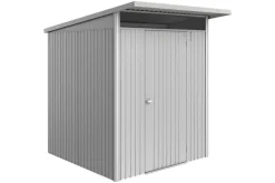 biohort Gartenhäuser & Gerätehäuser - Metallgerätehaus AvantGarde ECO A1, ca. B180/H218/T220 cm Silber