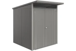biohort Gartenhäuser & Gerätehäuser - Metallgerätehaus AvantGarde ECO A1, ca. B180/H218/T220 cm Quarzgrau