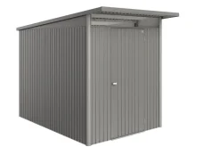 biohort Gartenhäuser & Gerätehäuser - Metallgerätehaus AvantGarde ECO A3, ca. B180/H217/T300 cm Quarzgrau