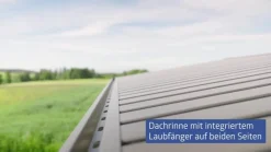 biohort Gartenhäuser & Gerätehäuser - Metallgerätehaus Panorama® P5, ca. B273/H227/T318 cm Quarzgrau