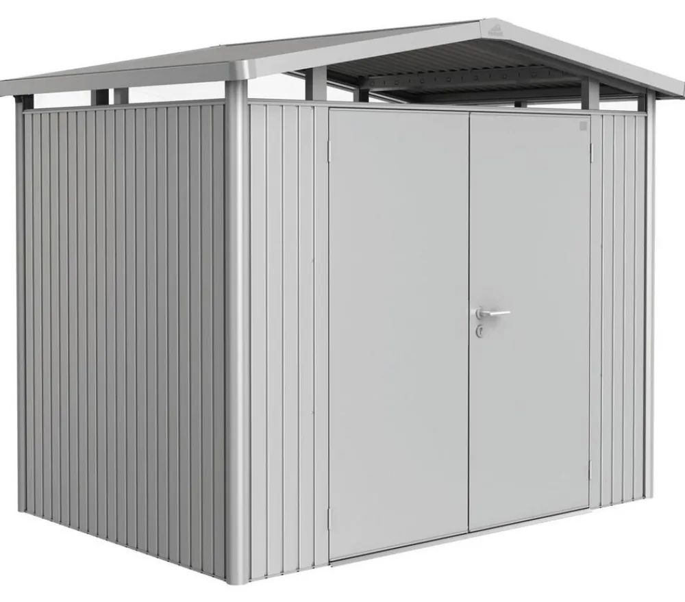 biohort Gartenhäuser & Gerätehäuser > Metallgerätehaus Panorama® P2, ca. B273/H227/T198 cm