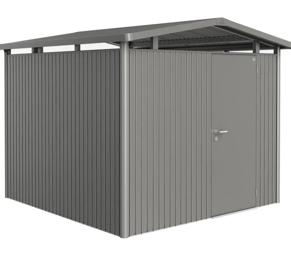 biohort Gartenhäuser & Gerätehäuser > Metallgerätehaus Panorama® P4, ca. B273/H227/T278 cm