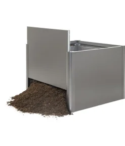 biohort Metall HochBeet 1,5x0,5, ca. B152/H77/T53 cm Dunkelgrau Outlet