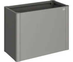 biohort Hochbeete & Frühbeete - Metall HochBeet 1x0,5, ca. B103,1/H77/T54,7 cm Quarzgrau