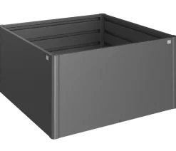 biohort Metall Hochbeet 1,5x1,5, ca. B152/H77/T152 cm Dunkelgrau Clearance