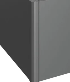 biohort Hochbeete & Frühbeete - Metall-HochBeet 2x2, ca. B201,6/H77/T201,6 cm Dunkelgrau