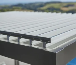 biohort Pergolen - Pergola 3 x 3,5 einfarbig, ca. B312/H264/T367,5 cm Quarzgrau