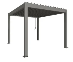 biohort Pergolen - Pergola 3 x 3,5 einfarbig, ca. B312/H264/T367,5 cm Quarzgrau