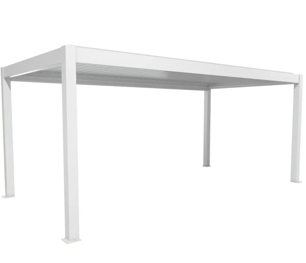 biohort Pergolen - Pergola 6 x 3 einfarbig, ca. B608/H264/T312 cm Weiß