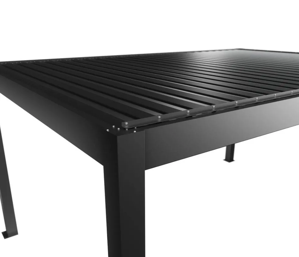 biohort Pergolen - Pergola 5 x 3,5 einfarbig, ca. B515,5/H264/T367,5 cm Dunkelgrau