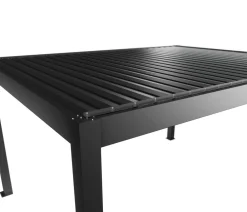 biohort Pergola 4,5 x 3,5 einfarbig, ca. B460/H264/T367,5 cm Dunkelgrau Clearance
