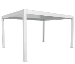 biohort Pergola 4,5 x 3,5 einfarbig, ca. B460/H264/T367,5 cm Weiß Best