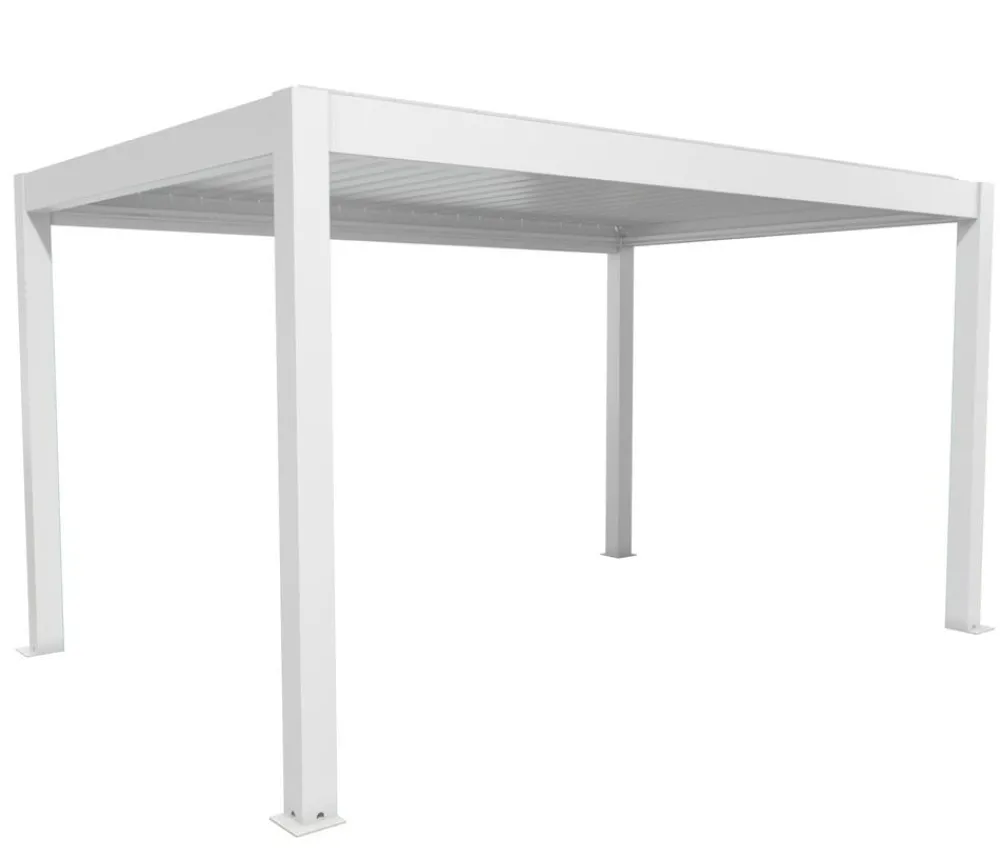 biohort Pergolen - Pergola 4,5 x 3 einfarbig, ca. B460/H264/T312 cm Weiß