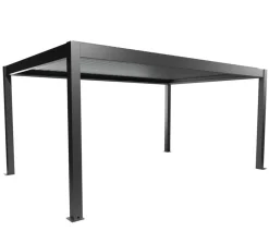 biohort Pergola 5,5 x 3,5 einfarbig, ca. B552,5/H264/T367,5 cm Dunkelgrau Best
