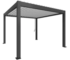 biohort Pergolen > Pergola 3,5 x 3,5 zweifarbig, ca. B367,5/H264/T367,5 cm