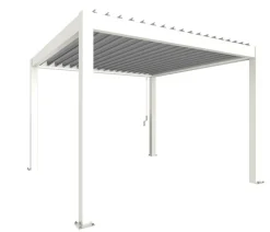 biohort Pergola 3,5 x 3,5 zweifarbig, ca. B367,5/H264/T367,5 cm Weiß Discount