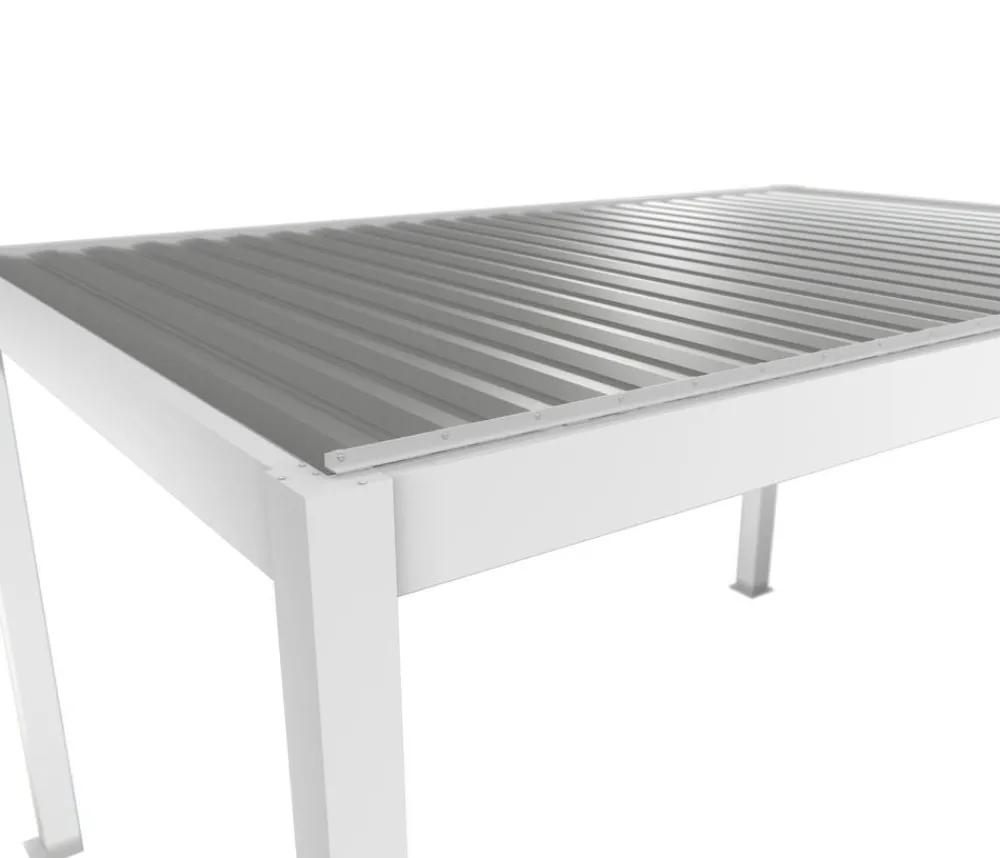 biohort Pergola 3,5 x 3,5 zweifarbig, ca. B367,5/H264/T367,5 cm Weiß Discount