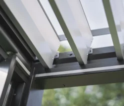 biohort Pergola 4 x 3,5 zweifarbig, ca. B404,5/H264/T367,5 cm Grau Outlet