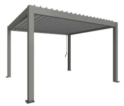biohort Pergola 4 x 3,5 zweifarbig, ca. B404,5/H264/T367,5 cm Grau Outlet