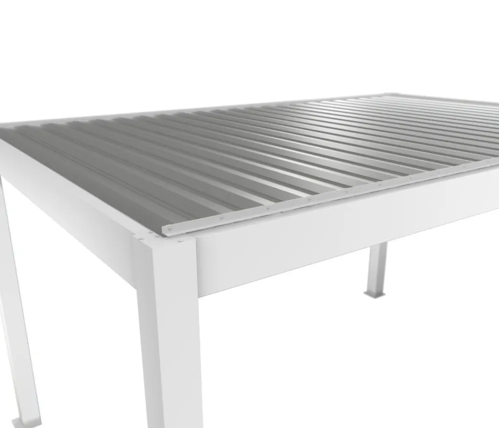 biohort Pergola 4 x 3,5 zweifarbig, ca. B404,5/H264/T367,5 cm Weiß Outlet