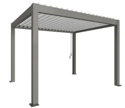 biohort Pergolen - Pergola 3,5 x 3 zweifarbig, ca. B367,5/H264/T312 cm Quarzgrau