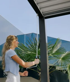 biohort Pergolen - Pergola 3 x 3 zweifarbig, ca. B312/H264/T312 cm Grau
