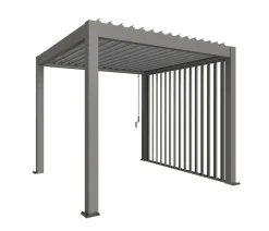 biohort Pergolen - Pergola 3 x 3 zweifarbig, ca. B312/H264/T312 cm Grau