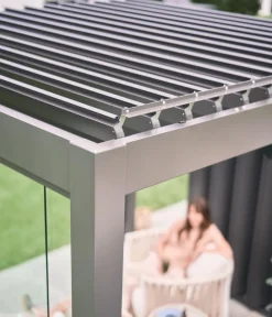 biohort Pergolen - Pergola 3 x 3 zweifarbig, ca. B312/H264/T312 cm Weiß