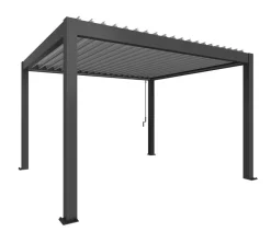 biohort Pergolen - Pergola 4 x 3,5 zweifarbig, ca. B404,5/H264/T367,5 cm Anthrazit