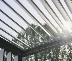 biohort Pergolen - Pergola 4 x 3,5 zweifarbig, ca. B404,5/H264/T367,5 cm Quarzgrau