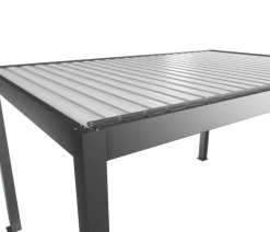 biohort Pergolen - Pergola 4 x 3,5 zweifarbig, ca. B404,5/H264/T367,5 cm Quarzgrau