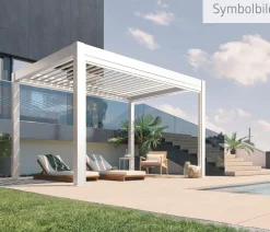 biohort Pergolen - Pergola 5,5 x 3 zweifarbig, ca. B552,5/H264/T312 cm Weiß