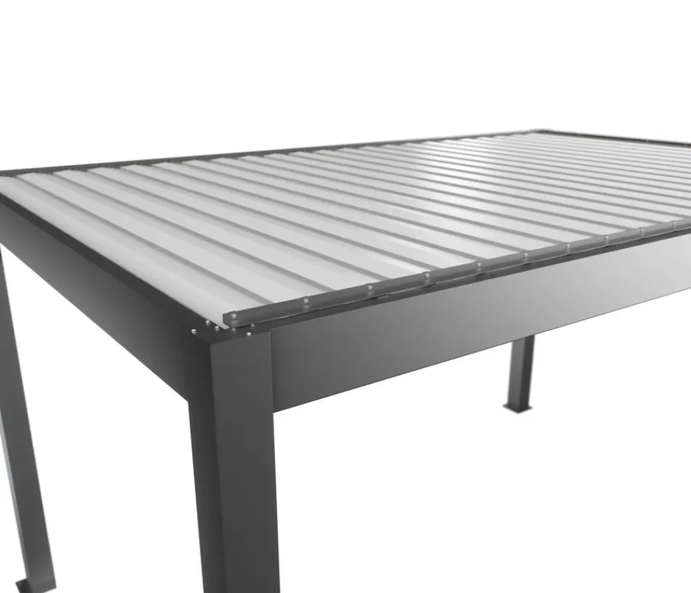 biohort Pergola 3 x 3,5 zweifarbig, ca. B312/H264/T367,5 cm Quarzgrau Sale