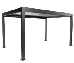 biohort Pergola 4,5 x 3 zweifarbig, ca. B460/H264/T312 cm Dunkelgrau Discount
