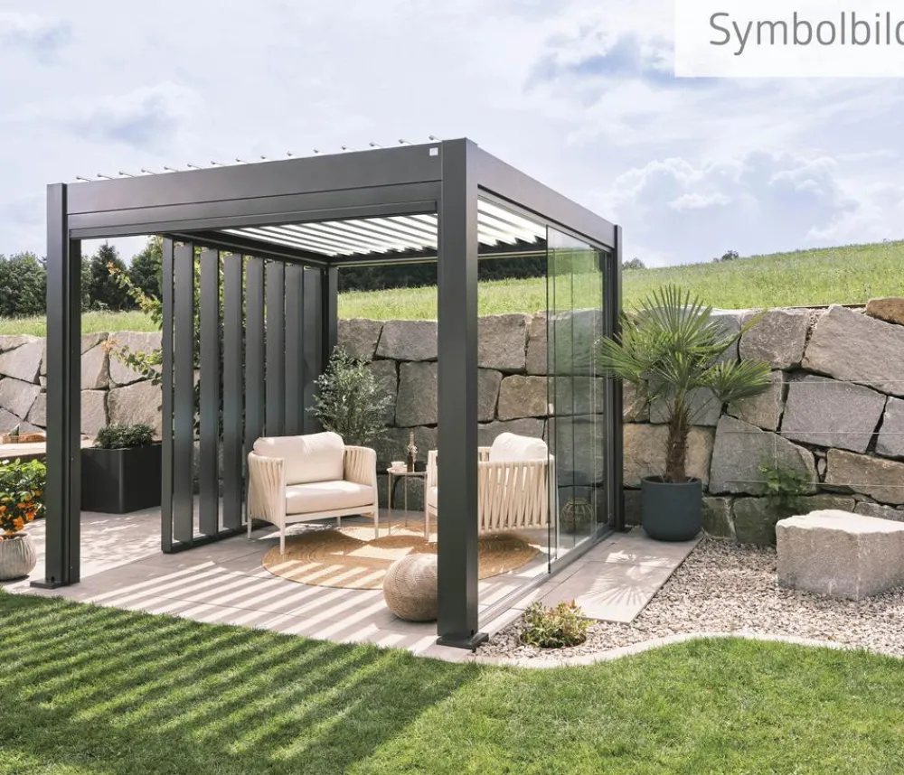 biohort Pergolen > Pergola 6 x 3 zweifarbig, ca. B608/H264/T312 cm