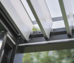 biohort Pergolen - Pergola 6 x 3,5 zweifarbig, ca. B608/H364/T367,5 cm Anthrazit