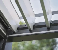 biohort Pergola 5 x 3 zweifarbig, ca. B515,5/H264/T312 cm Quarzgrau Clearance