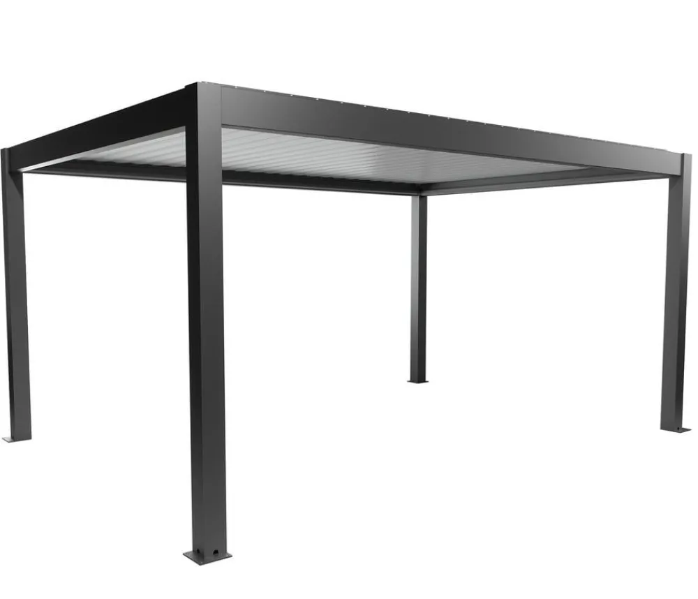 biohort Pergolen - Pergola 5 x 3,5 zweifarbig, ca. B515,5/H264/T367,5 cm Anthrazit