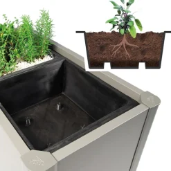 biohort Pflanzeinsatz Belvedere Schwarz Discount