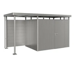 biohort Rückwand für Seitendach HighLine H2-H5 Quarzgrau Outlet
